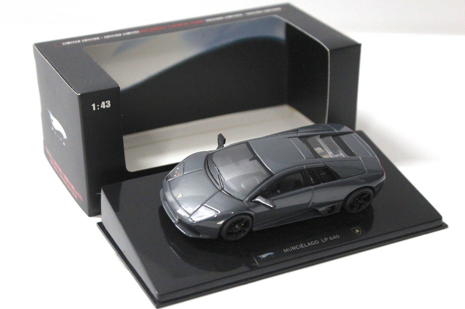 1:43 Hot Wheels Elite Lamborghini Murcielago LP640 grey