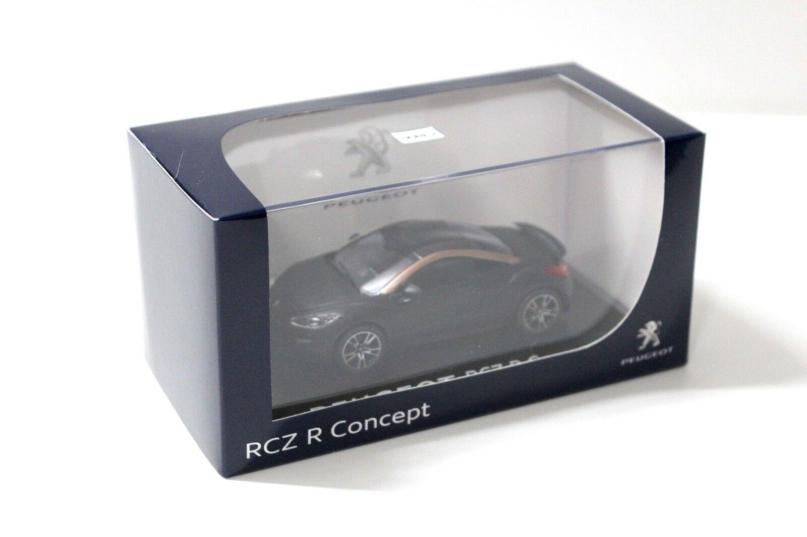 1:43 Norev Peugeot RCZ R Concept matt black DEALER VERSION