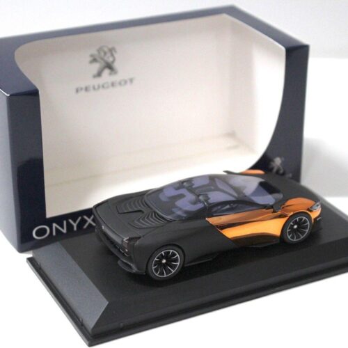 1:43 Norev Peugeot ONYX matt black DEALER VERSION - Image 2
