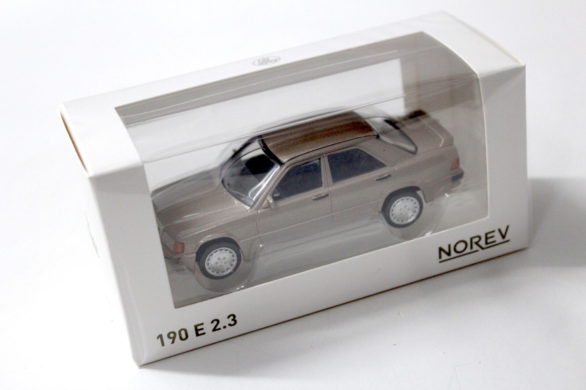 1:43 Norev JET Car Mercedes 190E 2.3 Sedan gold metallic