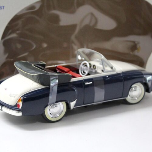 1:18 Revell Wartburg 311 Cabriolet dark blue/ white