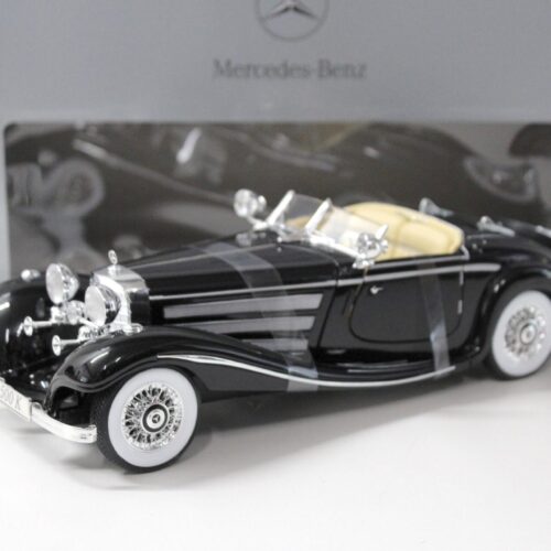 1:18 Maisto Mercedes 500K Typ Spezialroadster 1936 black DEALER