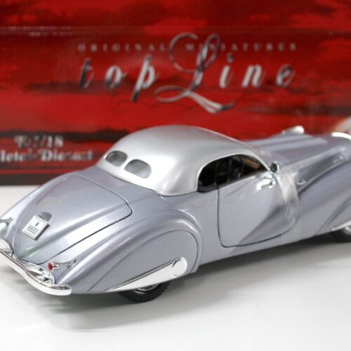 1:18 Guiloy Delahaye Coupe light blue/ silver roof