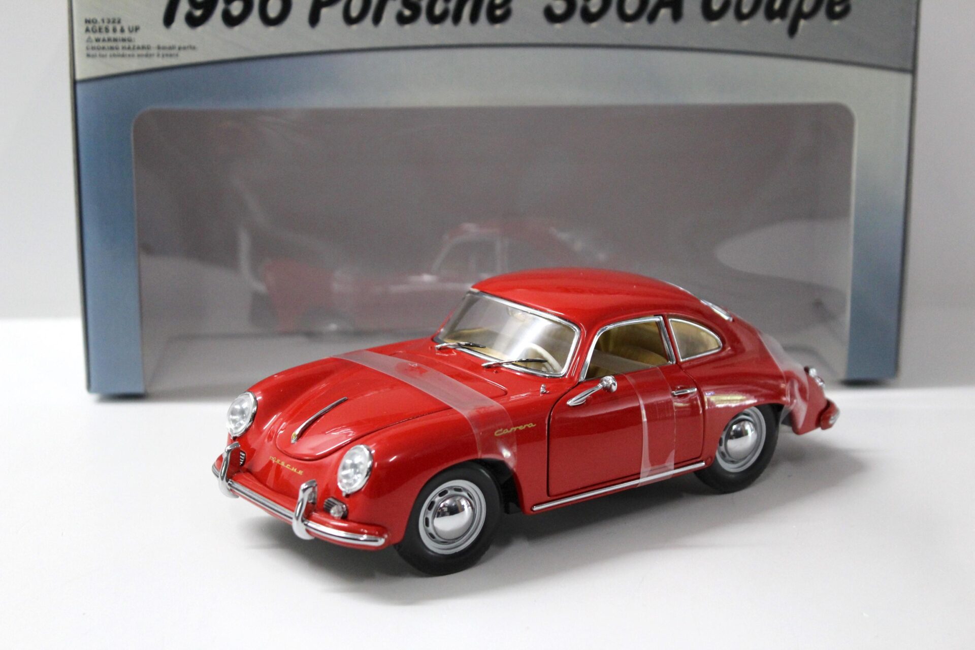 1:18 Sun Star 1956 Porsche 356A Carrera Coupe red