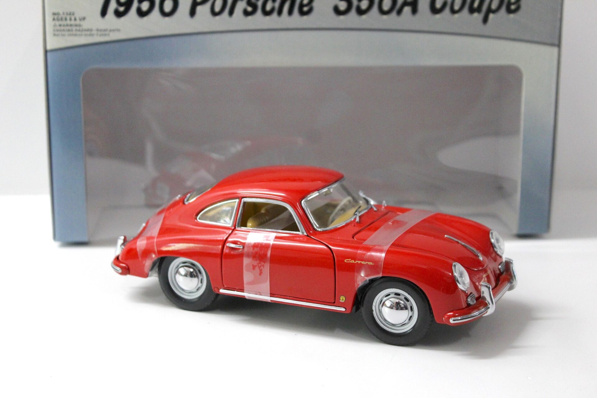 1:18 Sun Star 1956 Porsche 356A Carrera Coupe red