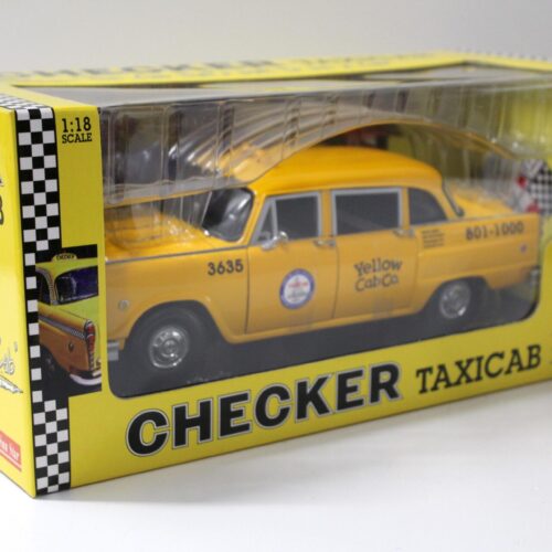 1:18 Sun Star 1981 Los Angeles LA Checker Cab TAXI yellow