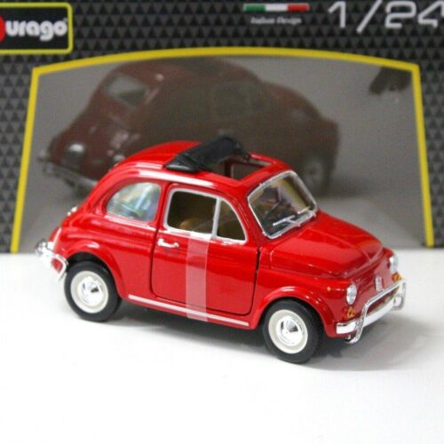 1:24 Bburago Fiat 500L red 1968