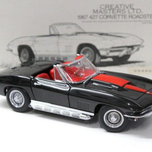 1:20 Creative Masters Chevrolet Corvette 427 Roadster black/ red