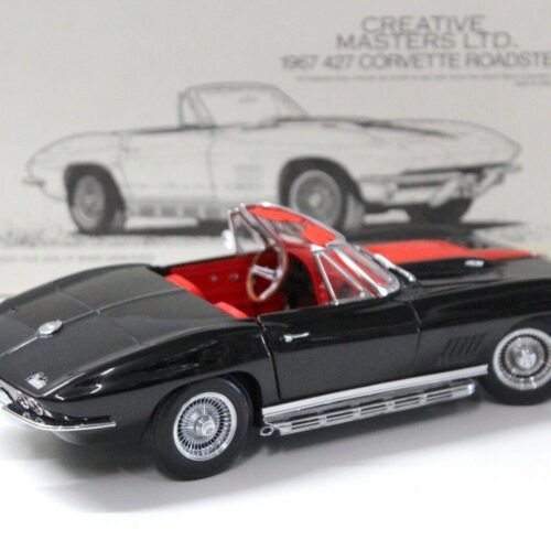 1:20 Creative Masters Chevrolet Corvette 427 Roadster black/ red