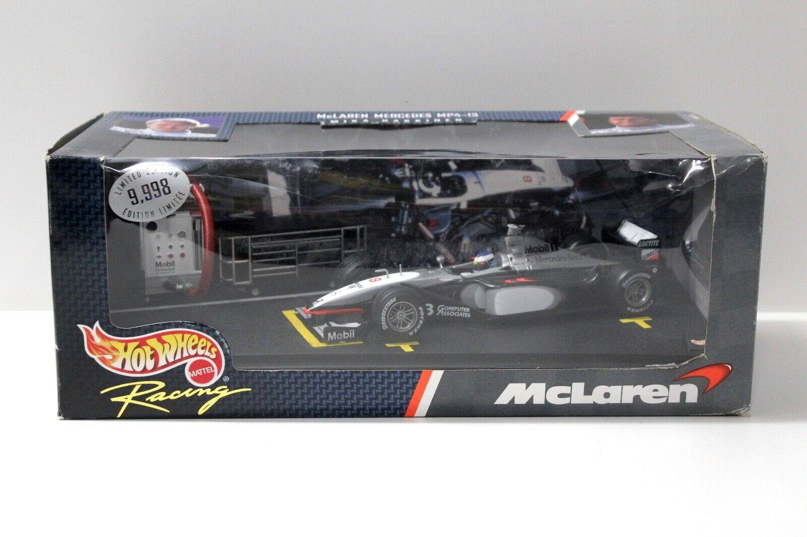 1:24 Hot Wheels McLaren Mercedes MP4-13 Hakkinen #8