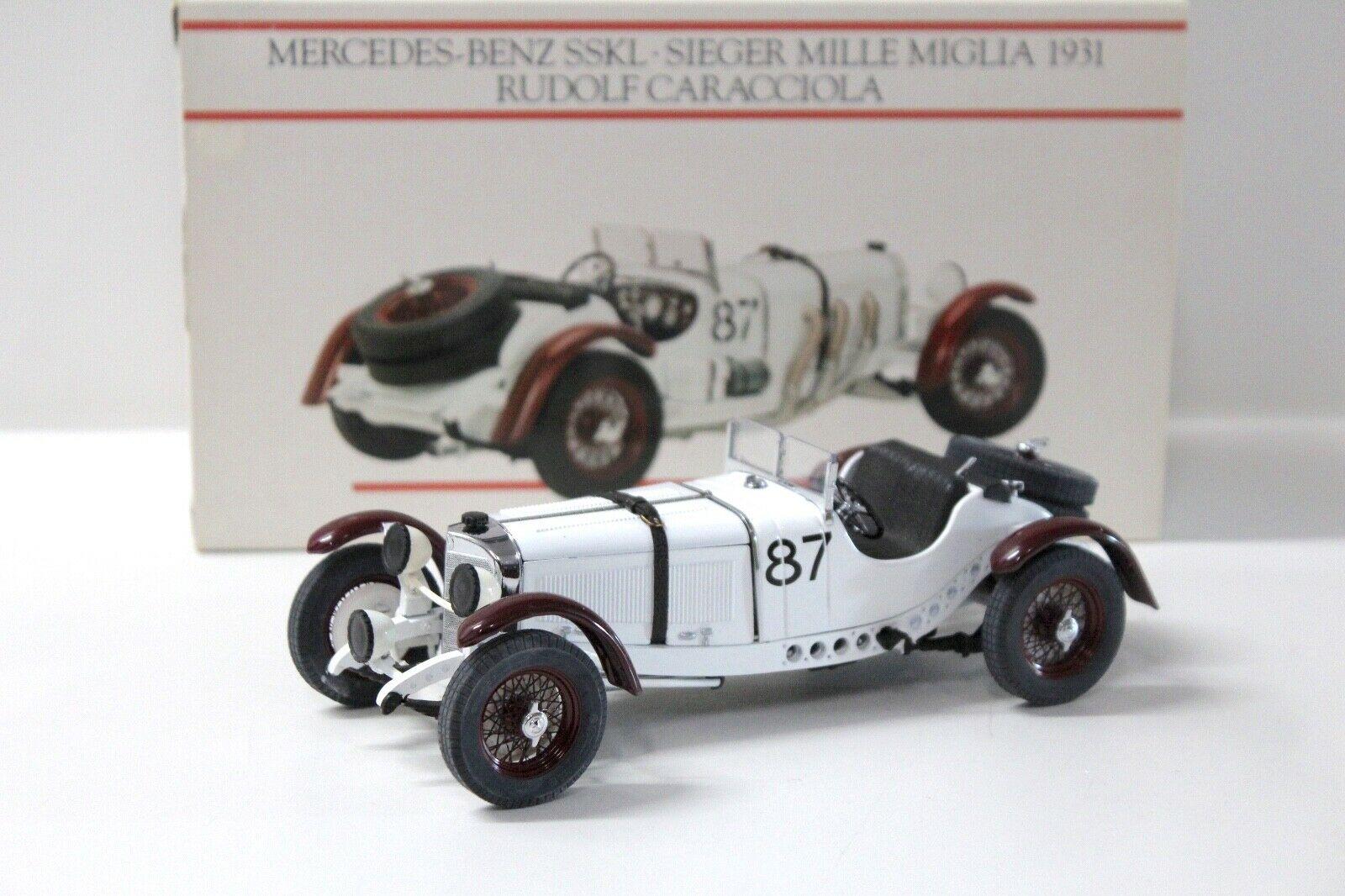 1:24 Minichamps Mercedes SSKL Mille Miglia Caracciola