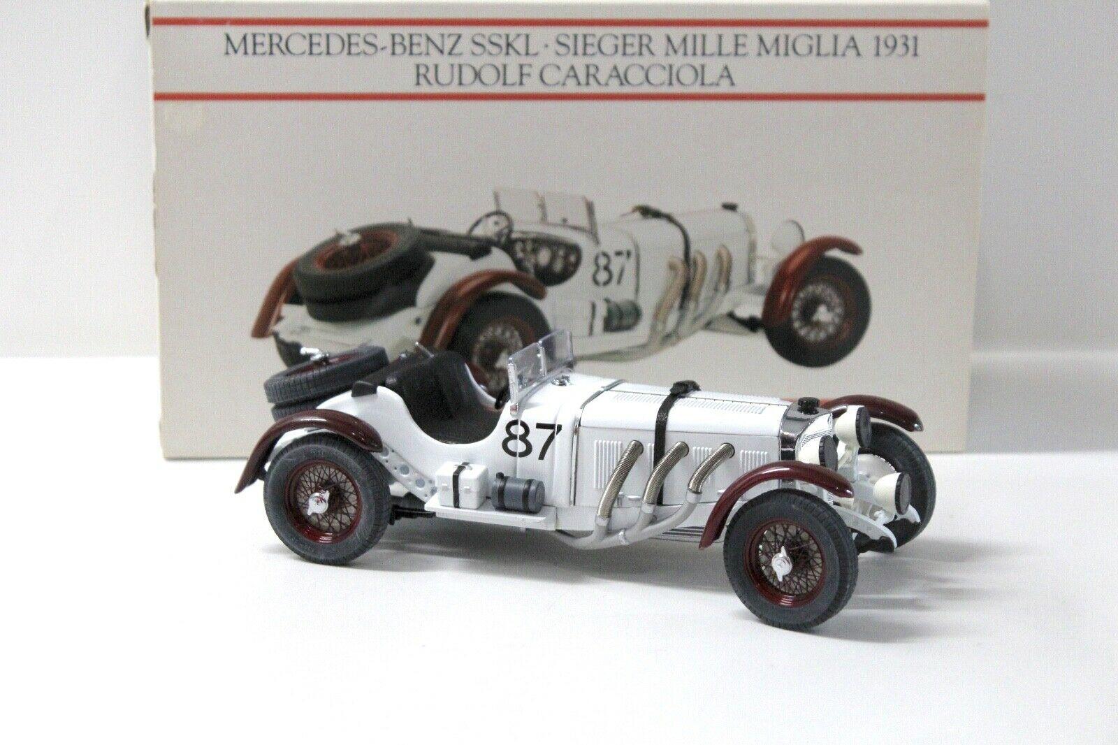 1:24 Minichamps Mercedes SSKL Mille Miglia Caracciola
