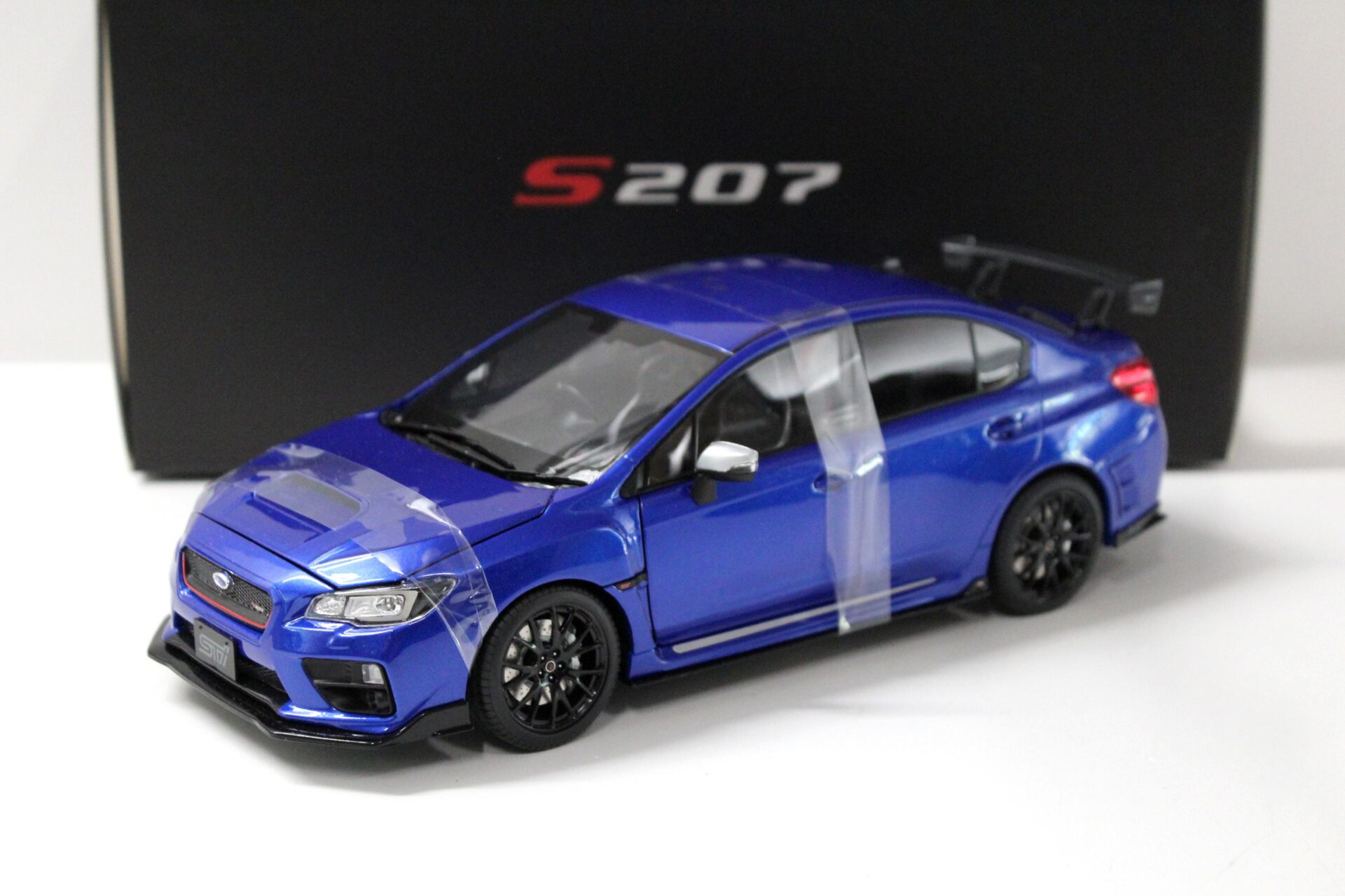 1:18 Sun Star Subaru WRX STi S207 NBR Challenge Package blue