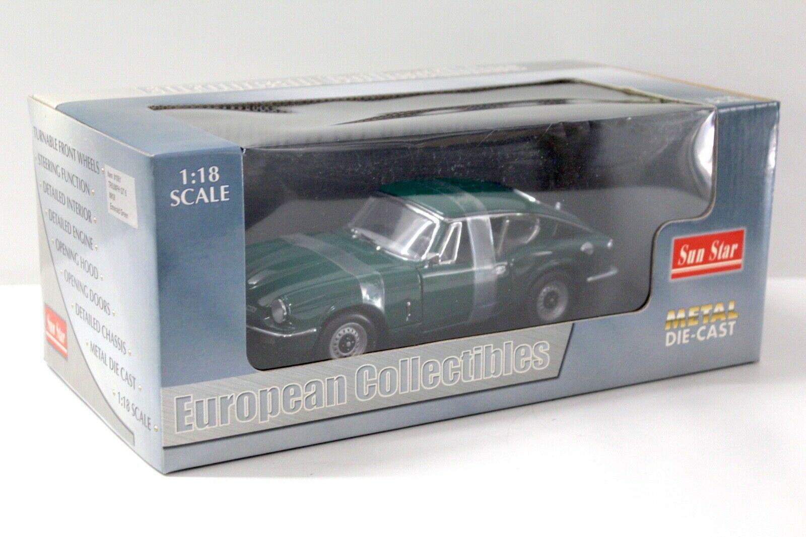 1:18 SunStar Triumph GT6 MK3 Coupe dark green