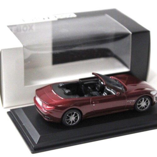 1:43 WhiteBox Maserati GranCabrio Sport dark red