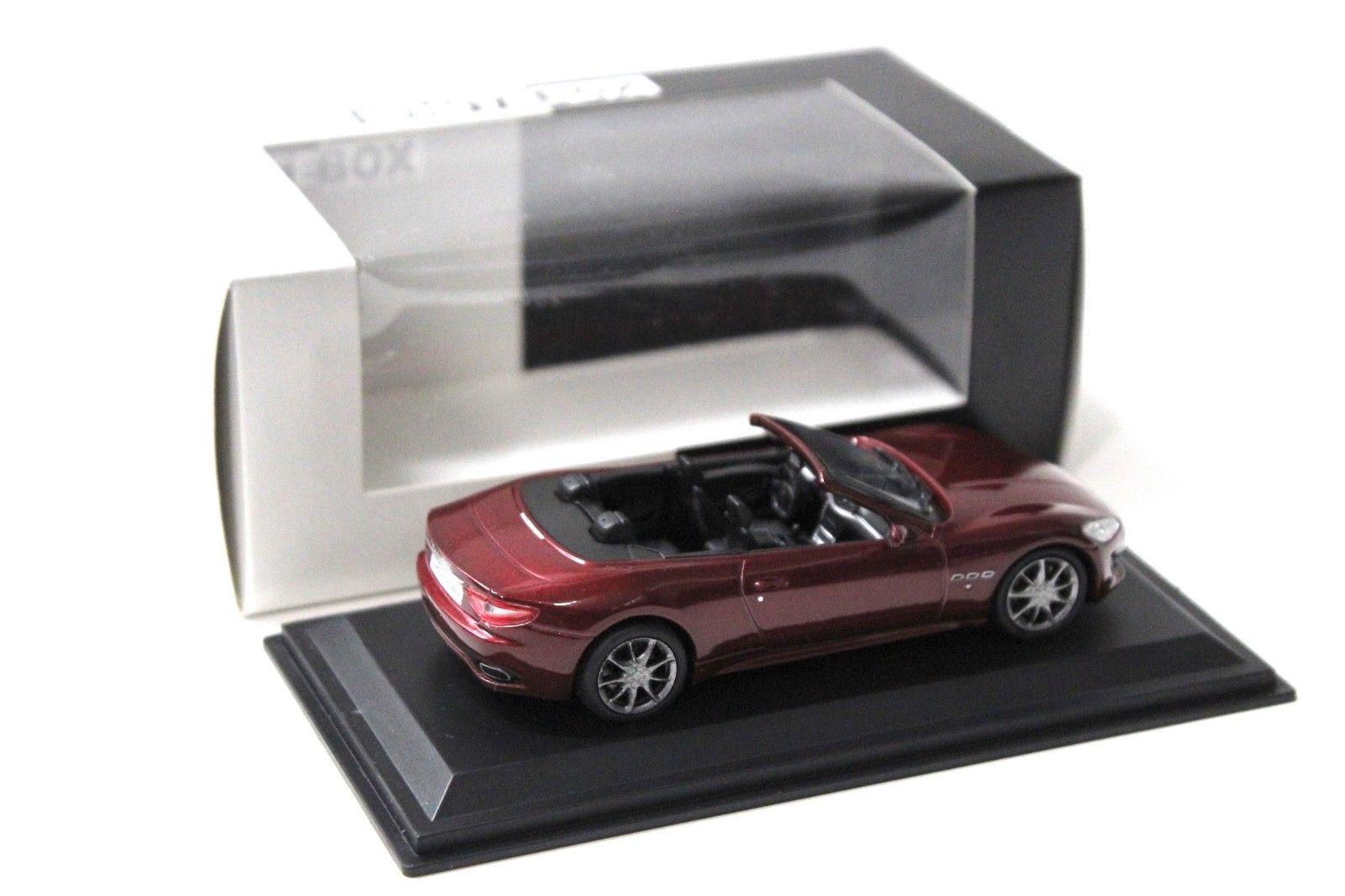 1:43 WhiteBox Maserati GranCabrio Sport dark red