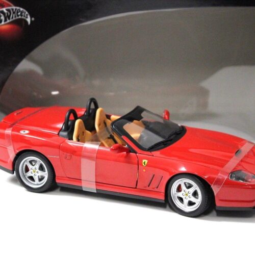 1:18 Hot Wheels Ferrari 550 Barchetta Pininfarina red