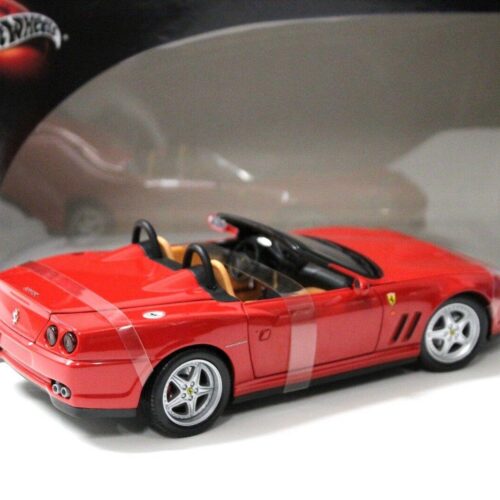 1:18 Hot Wheels Ferrari 550 Barchetta Pininfarina red