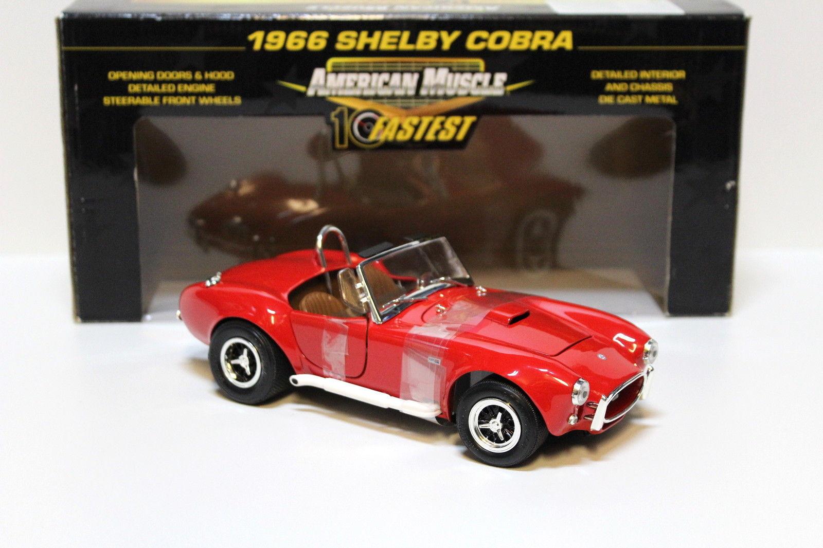 1:18 ERTL Shelby Cobra 1966 1/4 Mile red