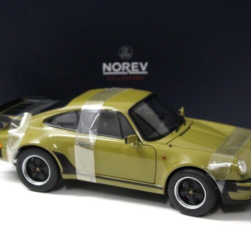 1:18 Norev Porsche 911 Turbo 3.3 Coupe olive green 1977