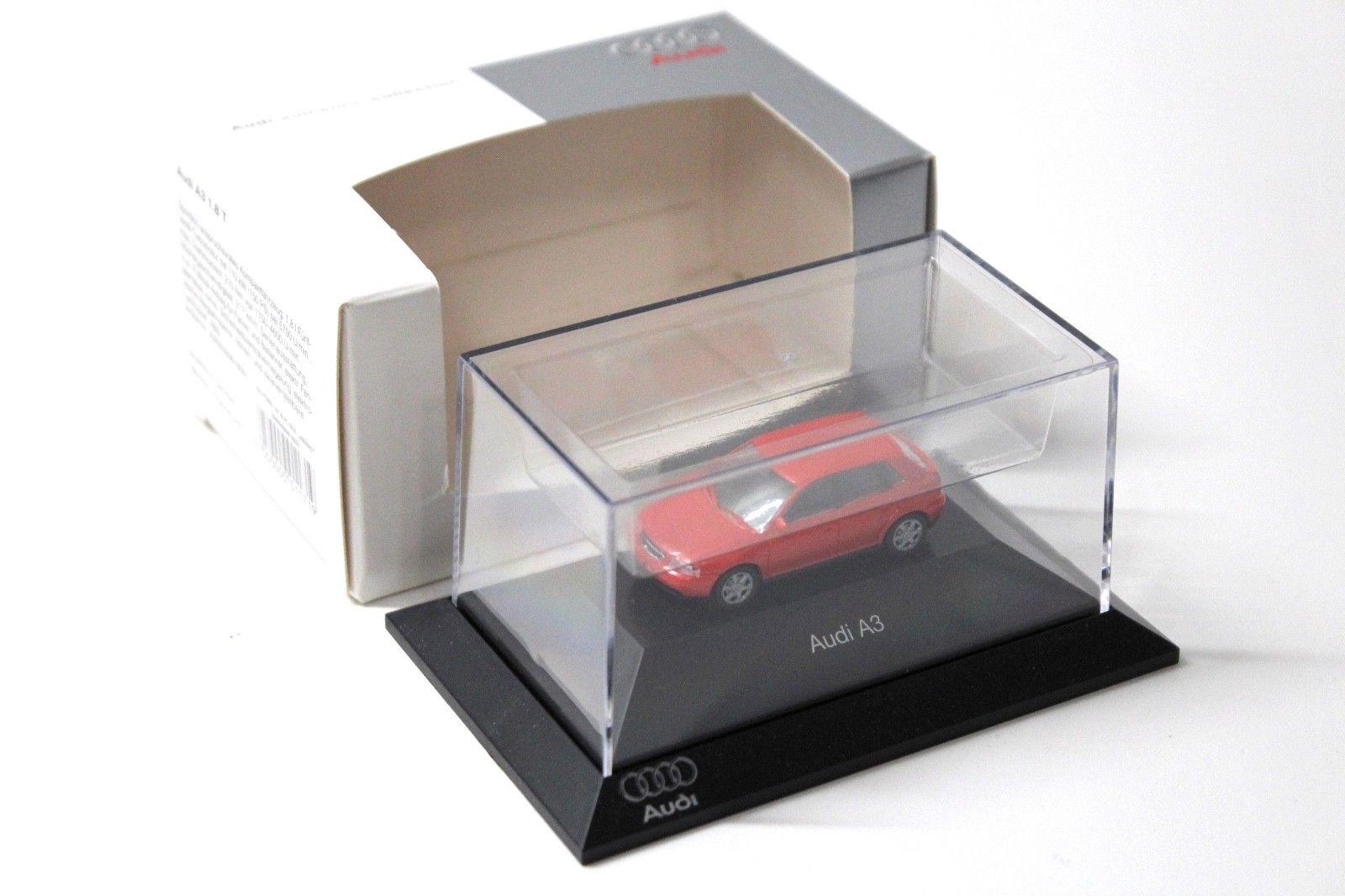 1:87 Rietze Audi A3 8L 5-Türer red DEALER VERSION