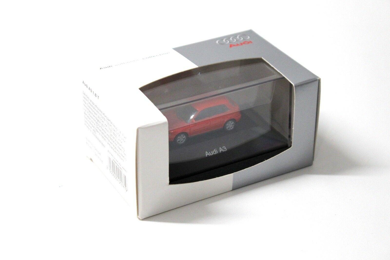 1:87 Rietze Audi A3 8L 5-Türer red DEALER VERSION