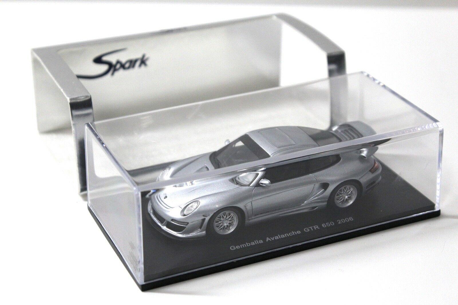1:43 Spark Gemballa Avalanche GTR 650 silver 2006