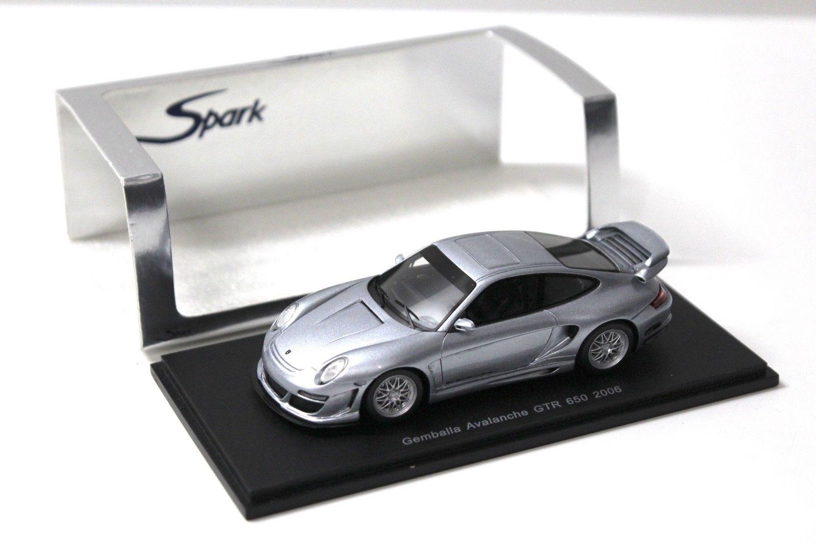 1:43 Spark Gemballa Avalanche GTR 650 silver 2006
