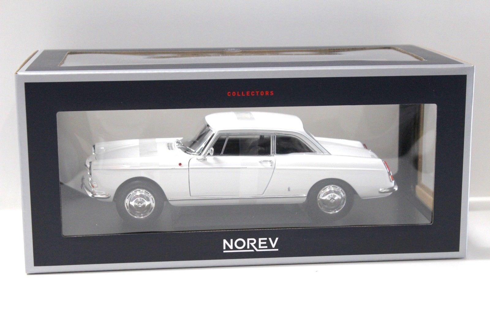 1:18 Norev Peugeot 404 Coupe 1967 white