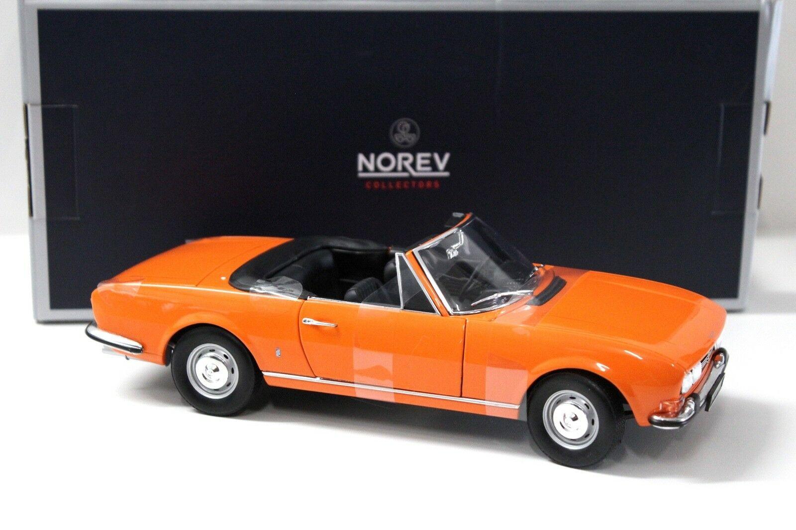 1:18 Norev Peugeot 504 Cabriolet 1969 orange