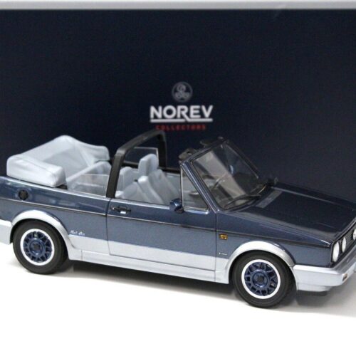 1:18 Norev VW Golf 1 MK1 Cabriolet "BEL AIR" 1992 blue