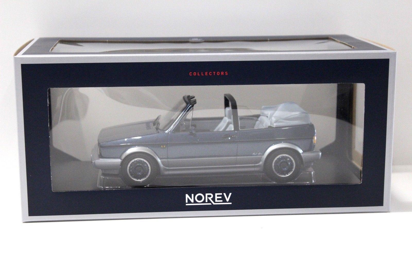 1:18 Norev VW Golf 1 MK1 Cabriolet "BEL AIR" 1992 blue