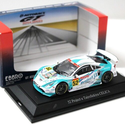 1:43 Ebbro Toyota Celica #52 JGTC 2004 Project u Taiyo #52