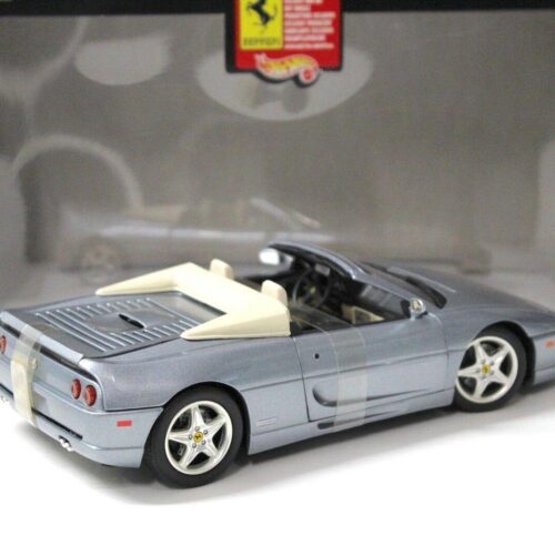 1:18 Hot Wheels Ferrari F355 Spider 1995 light blue
