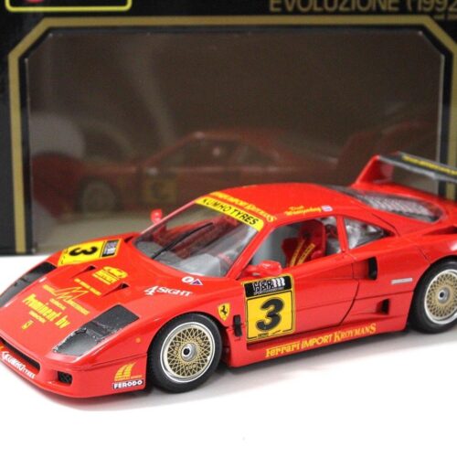 1:18 Bburago Ferrari F40 Kroymans 1995 "C. SCRIMANTE" red