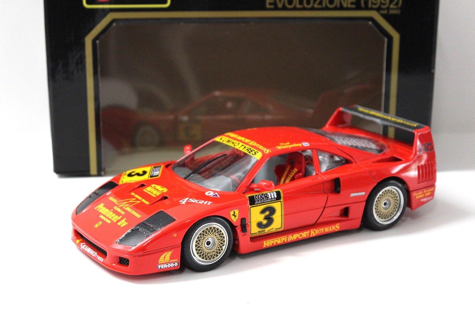 ID 44587 orig.jpg 1:18 Bburago Ferrari F40 Kroymans 1995 "C. SCRIMANTE" red