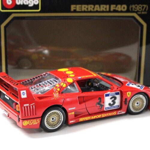 1:18 Bburago Ferrari F40 Kroymans #3 "C. SCRIMANTE"
