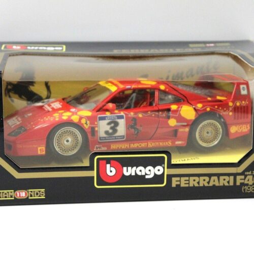 1:18 Bburago Ferrari F40 Kroymans #3 "C. SCRIMANTE"