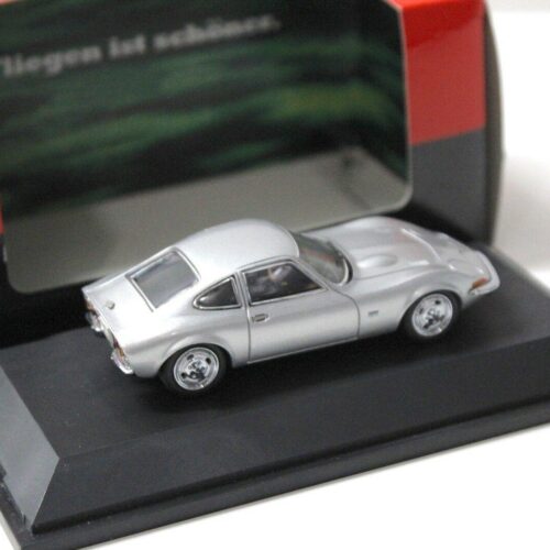 1:43 Schuco Opel GT 1900 Coupe silver