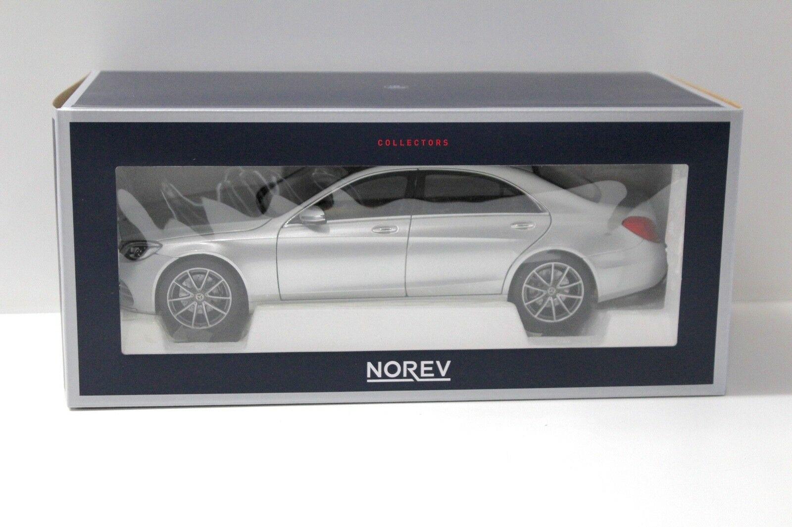 1:18 Norev Mercedes S-Klasse AMG-Line Limousine 2018 silver