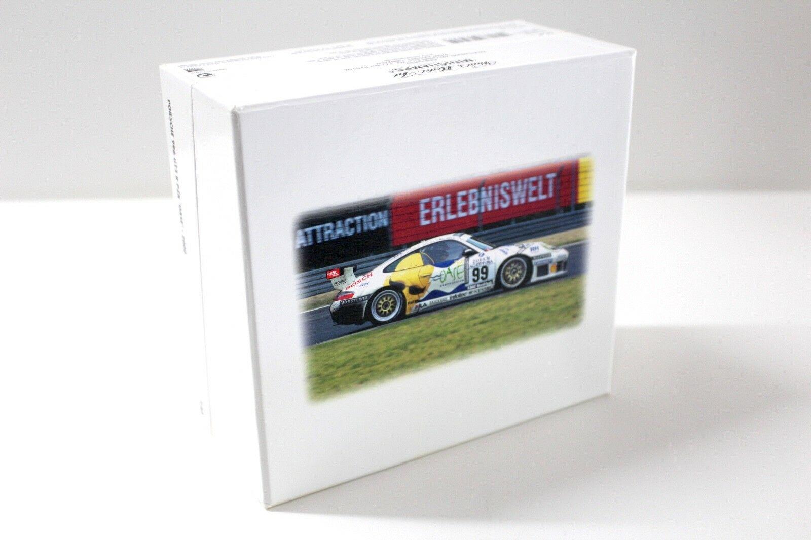 1:43 Minichamps Porsche 996 GT3 R PZK Oase 2000 #99 white