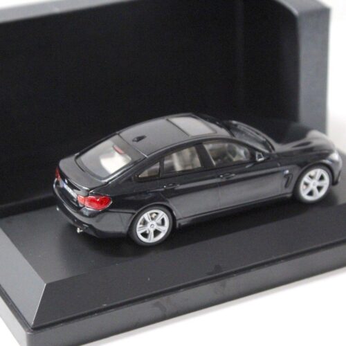 1:43 Kyosho BMW 4er 4 Series Gran Coupe black DEALER VERSION