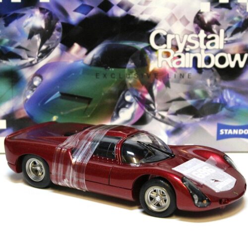 1:18 EXOTO Porsche 910 "Crystal Rainbow" STANDOX red #696