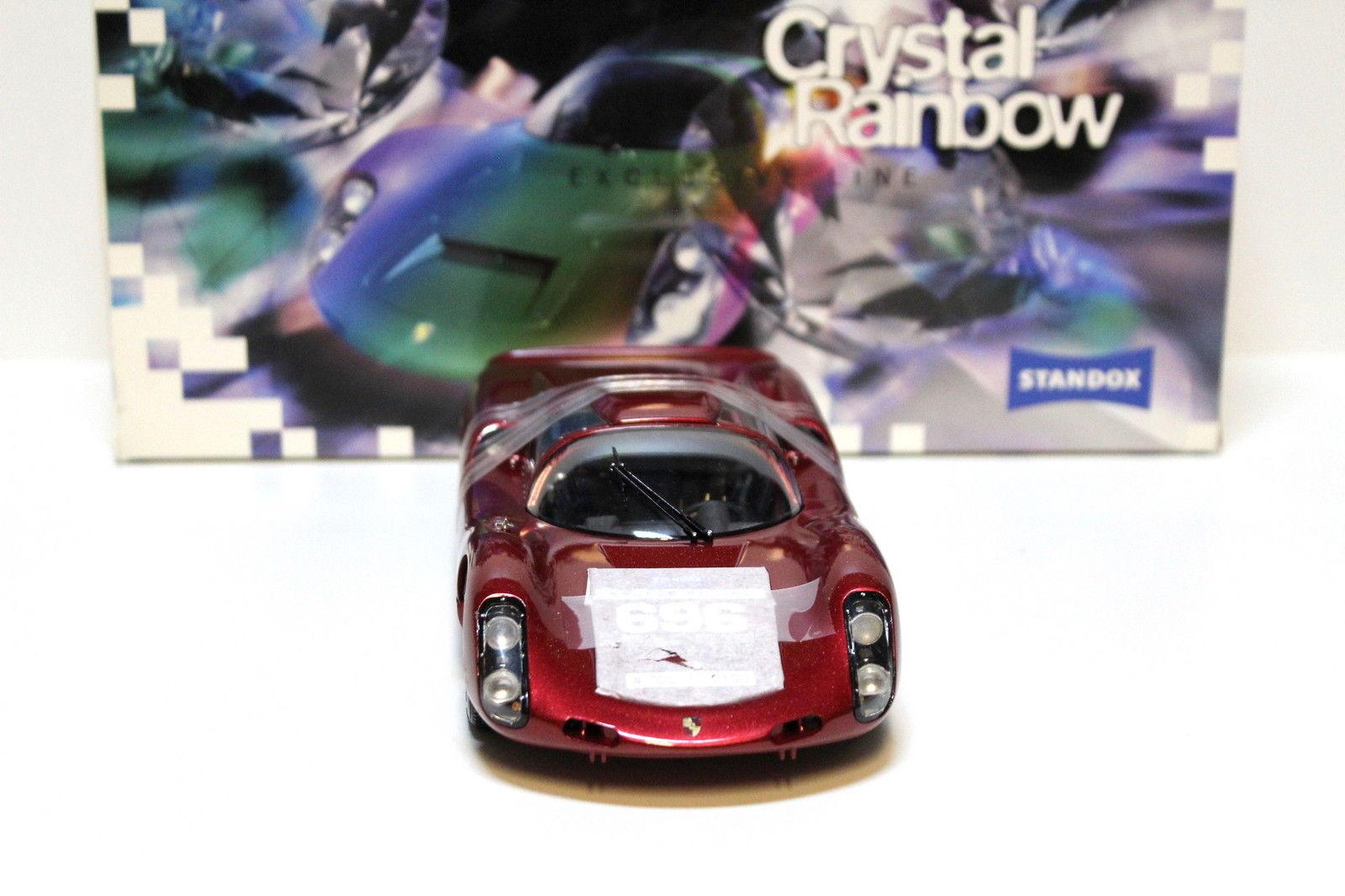 1:18 EXOTO Porsche 910 "Crystal Rainbow" STANDOX red #696