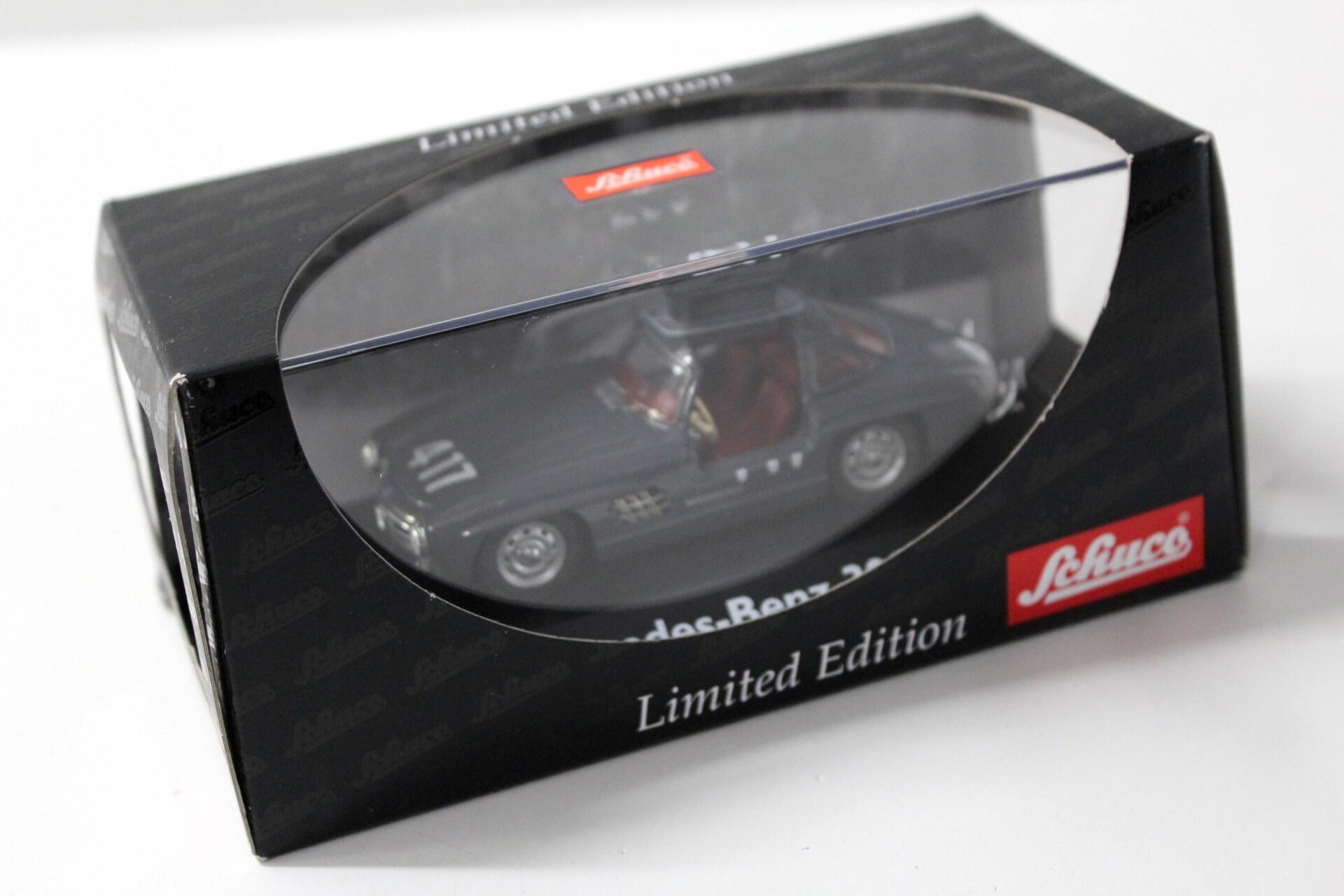 1:43 Schuco Mercedes 300SL Mille Miglia 1955 grey #417