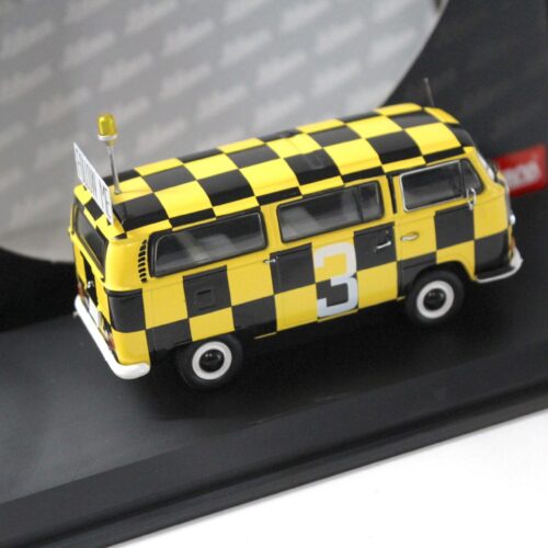 1:43 Schuco VW Bus T2a FOLLOW ME black/ yellow #3