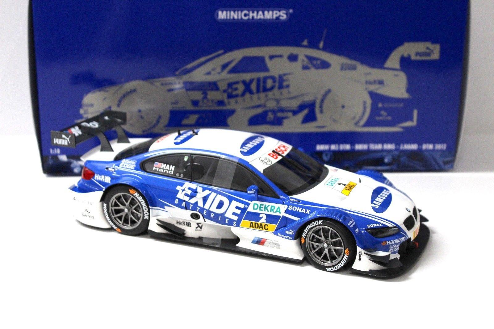 1:18 Minichamps BMW M3 DTM Team RMG J.Hand 2012