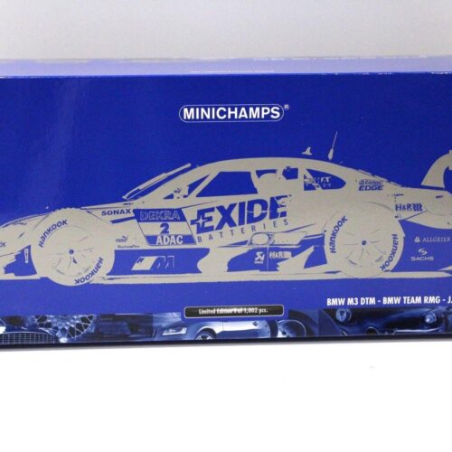 1:18 Minichamps BMW M3 DTM Team RMG J.Hand 2012
