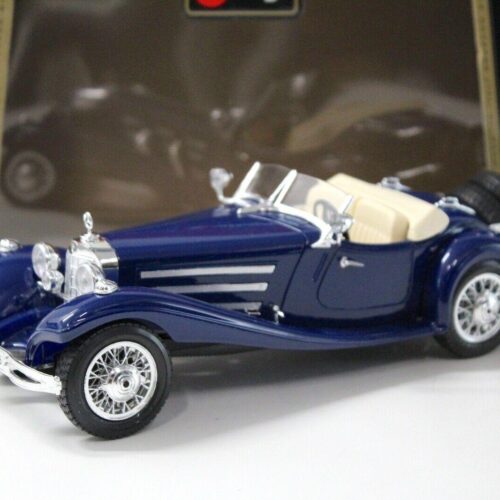 1:18/ 1:20 Bburago Mercedes 500K Roadster 1936 blue