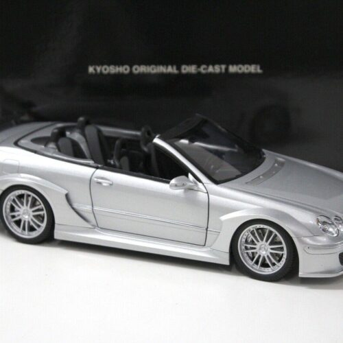 1:18 Kyosho Mercedes CLK AMG DTM Cabriolet silver - Image 2